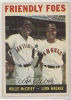 Friendly Foes (Willie McCovey, Leon Wagner)
