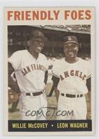 Friendly Foes (Willie McCovey, Leon Wagner)