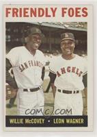 Friendly Foes (Willie McCovey, Leon Wagner)