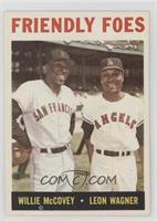 Friendly Foes (Willie McCovey, Leon Wagner)