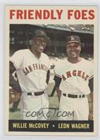 Friendly Foes (Willie McCovey, Leon Wagner)