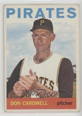 1964 Topps - [Base] #417 - Don Cardwell [Poor to Fair]