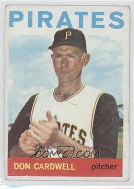 1964 Topps - [Base] #417 - Don Cardwell [Good to VG‑EX]