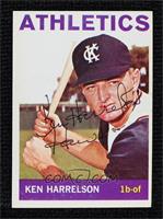 Ken Harrelson [JSA Certified COA Sticker]