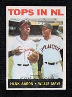 Tops in NL (Hank Aaron, Willie Mays)
