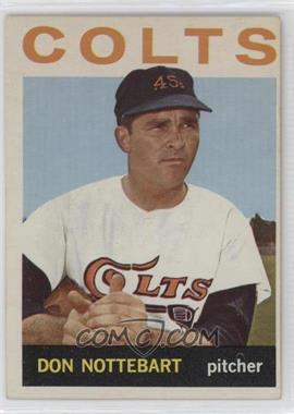 1964 Topps - [Base] #434 - Don Nottebart