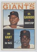 1964 Rookie Stars - Gil Garrido, Jim Hart [Good to VG‑EX]