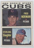 1964 Rookie Stars - Fred Norman, Sterling Slaughter [Good to VG‑…