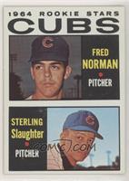 1964 Rookie Stars - Fred Norman, Sterling Slaughter [Good to VG‑…