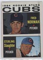 1964 Rookie Stars - Fred Norman, Sterling Slaughter