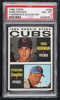 1964 Rookie Stars - Fred Norman, Sterling Slaughter [PSA 8 NM‑M…