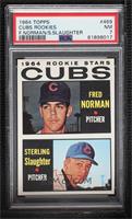 1964 Rookie Stars - Fred Norman, Sterling Slaughter [PSA 7 NM]