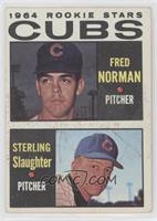 1964 Rookie Stars - Fred Norman, Sterling Slaughter