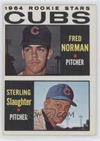 1964 Rookie Stars - Fred Norman, Sterling Slaughter