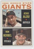 1964 Rookie Stars - Jesus Alou, Ron Herbel