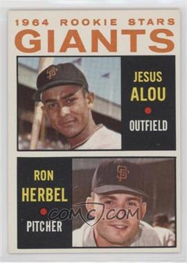 1964 Topps - [Base] #47 - 1964 Rookie Stars - Jesus Alou, Ron Herbel