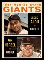 1964 Rookie Stars - Jesus Alou, Ron Herbel [VG]