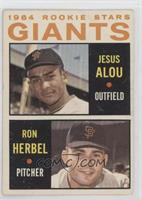 1964 Rookie Stars - Jesus Alou, Ron Herbel