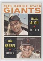 1964 Rookie Stars - Jesus Alou, Ron Herbel [Good to VG‑EX]