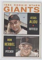 1964 Rookie Stars - Jesus Alou, Ron Herbel