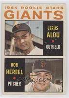 1964 Rookie Stars - Jesus Alou, Ron Herbel