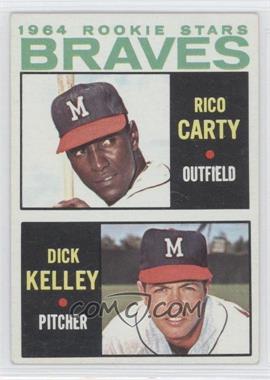 1964 Topps - [Base] #476 - 1964 Rookie Stars - Rico Carty, Dick Kelley