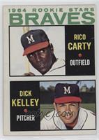 1964 Rookie Stars - Rico Carty, Dick Kelley