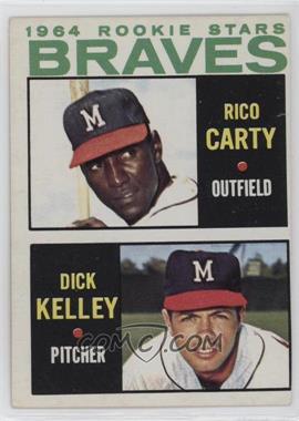 1964 Topps - [Base] #476 - 1964 Rookie Stars - Rico Carty, Dick Kelley