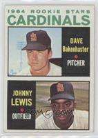 1964 Rookie Stars - Dave Bakenhaster, Johnny Lewis [Good to VG‑…