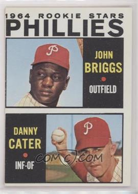 1964 Topps - [Base] #482 - 1964 Rookie Stars - John Briggs, Danny Cater