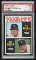 1964 Rookie Stars - Pete Mikkelsen, Bob Meyer [PSA 8 NM‑MT]