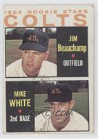 1964 Rookie Stars - Jim Beauchamp, Mike White [Good to VG‑EX]