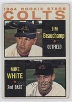 1964 Rookie Stars - Jim Beauchamp, Mike White [Poor to Fair]