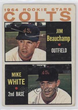 1964 Topps - [Base] #492 - 1964 Rookie Stars - Jim Beauchamp, Mike White [Poor to Fair]