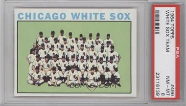 1964 Topps - [Base] #496 - Chicago White Sox Team [PSA 8 NM‑MT]