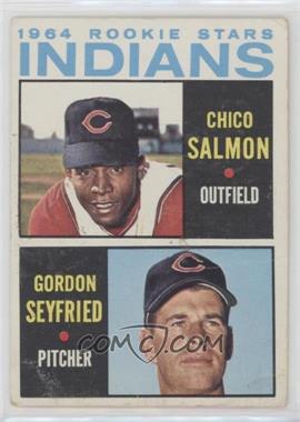 1964 Topps - [Base] #499 - 1964 Rookie Stars - Chico Salmon, Gordon Seyfried [Good to VG‑EX]