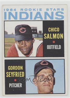 1964 Topps - [Base] #499 - 1964 Rookie Stars - Chico Salmon, Gordon Seyfried