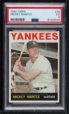 1964 Topps - [Base] #50 - Mickey Mantle [PSA 5 EX]