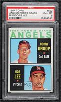 1964 Rookie Stars - Bobby Knoop, Bob Lee [PSA 8 NM‑MT]