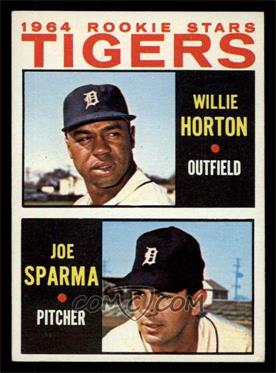 1964 Topps - [Base] #512 - 1964 Rookie Stars - Willie Horton, Joe Sparma [VG EX]