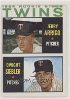 Rookie Stars Twins (Jerry Arrigo, Dwight Siebler) [Good to VG‑E…