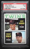 Rookie Stars Twins (Jerry Arrigo, Dwight Siebler) [PSA 7 NM]