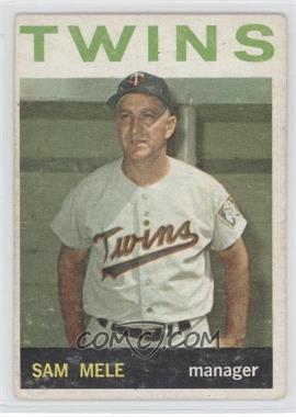 1964 Topps - [Base] #54 - Sam Mele [Good to VG‑EX]