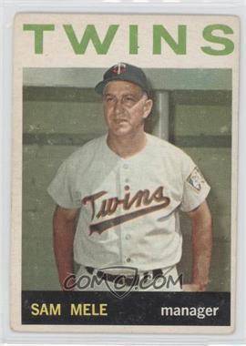 1964 Topps - [Base] #54 - Sam Mele [Good to VG‑EX]