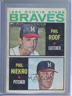 1964 Topps - [Base] #541 - High # - Phil Roof, Phil Niekro [Poor to Fair]