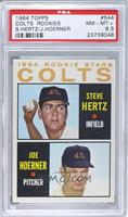 High # - Steve Hertz, Joe Hoerner [PSA 8.5 NM‑MT+]