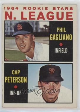 1964 Topps - [Base] #568 - High # - Phil Gagliano, Cap Peterson