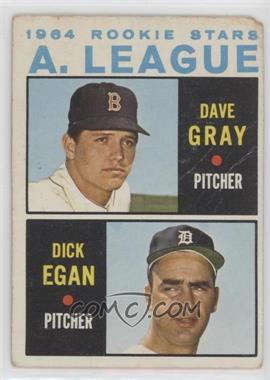1964 Topps - [Base] #572 - High # - Dave Gray, Dick Egan [Good to VG‑EX]