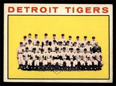 1964 Topps - [Base] #67 - Detroit Tigers Team [VG EX]