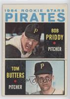 1964 Rookie Stars - Bob Priddy, Tom Butters